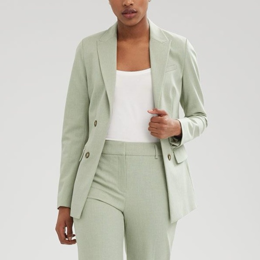 Worn twice NWOT RW&CO suit pale Green size 2